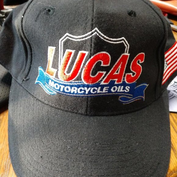 Lucas Motorcycle Oils Hat - Picture 1 of 2